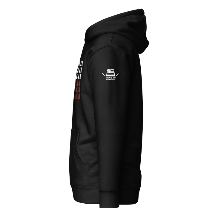 Texas Hat Flag Hoodie