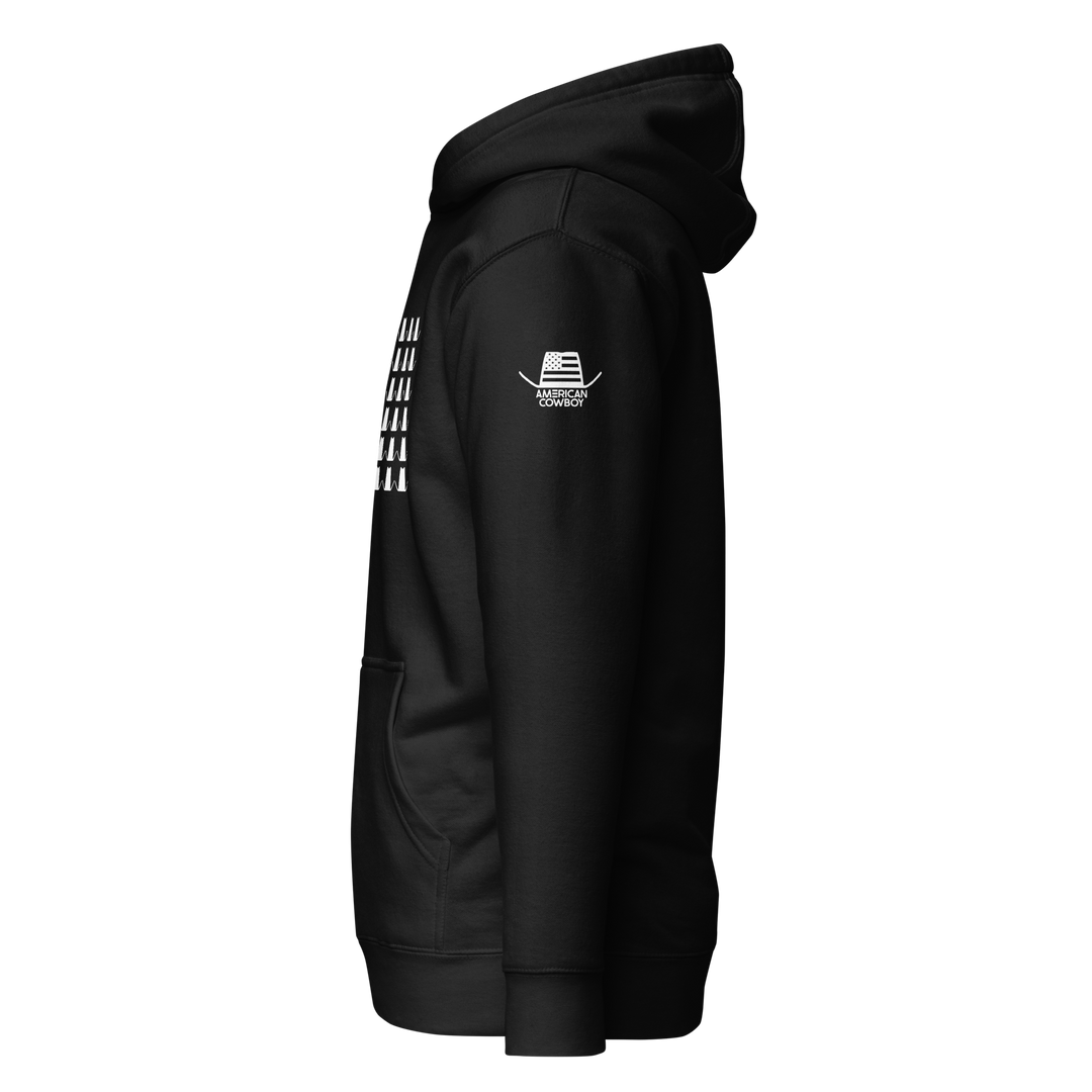 White Hat Flag Hoodie